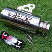 Gambar Knalpot motor original dst racing full stenlis intel 50mm dari Khansaa-Store undefined 3 Tokopedia