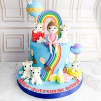 Gambar Kue Ulang Tahun/Birthday Cale/Kue Ultah Tema Unicorn/kue Anak Perempuan//Kue lucu dari Stelette Cake_NEW undefined 3 Tokopedia