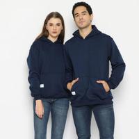 Gambar Hoodieku Hoodie Jumper Basic Polos Pria - Hitam, M dari Westgoo undefined 4 Tokopedia
