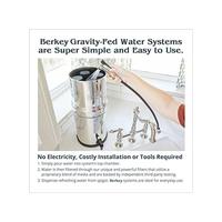 Gambar Best Berkey Light GravityFed Water Filter With 2 Black Berkey Elements Provides Filtered Water While OffGrid Camping Emergencies And More dari Lenger Mart undefined 4 Tokopedia