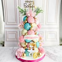 Gambar Donat/Donat Ulang Tahun/donat Tower Tema Dance/Donat Flower/Donat jakarta dari Libra Cake undefined 2 Tokopedia