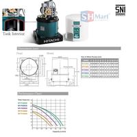 Gambar Pompa Air Hitachi WTP300GX Air Water Pump WTP300GX (MEDAN) dari SHMART ELECTRONIC undefined 3 Tokopedia