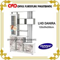Gambar Lemari Pajangan Toppan Lhd Danira Penyekat Ruangan Buffet Ruang Tamu Termurah 100 % Original dari TAKIHAF mall undefined 3 Tokopedia