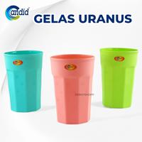 Gambar Gelas Plastik / Cangkir Plastik Uranus Polkadot Food Grade - GEURS1 BIRU, [1PCS] dari Geboyshopp_NEW undefined 1 Tokopedia