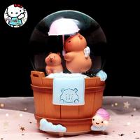 Gambar Kotak Musik Bola Salju Lampu Cinnamoroll M dan XL Snowball Kapibara Music Box Capybara Kado Ultah Birthday Hamper Hadiah Ulang Tahun Anak Cewek Pajangan Lemari kaca Hiasan Unik Snowdome Snowflake Butiran Salju Putih - Love Story, M dari Finestkind Shop undefined 3 Tokopedia