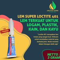 Gambar LEM SERBAGUNA TERKUAT LOCTITE 401 UNTUK BESI PLASTIK KAYU KAIN - 3 Gram dari B U A T A N _ T A N G A N undefined 1 Tokopedia