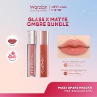 Gambar Pusat - PAKET OMBRE Wardah Glasting Liquid Lip + Matte Lip Cream - MLC 13 + GL 05 dari Pusateminaid undefined 1 Tokopedia