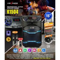 Gambar ADVANCE SPEAKER PORTABLE MEETING TROLEY 15 INCH K-1504 dari Ori Elektronik undefined 1 Tokopedia