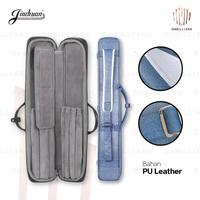 Gambar Jinchuan C-1838 Tas Stick Billiard 3X4 Cue Pink Leather Kulit 3 Butt 4 Shaft 7 Lubang Sekat Kain Billiard Biliar Billiyar Terbaru 100 % Original - Blue dari YAPATAR 55 undefined 1 Tokopedia