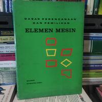 Gambar dasar perencanaan dan pemilihan elemen mesin karangan sularso dari TOKO BUKU RONALD undefined 1 Tokopedia