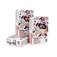Gambar Fujifilm Instax Paper Mini Heart Sketch Film - Refill Kertas Film Love 10 Sheets dari Doran Gadget Official Store undefined 4 Tokopedia