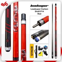 Gambar Leadsuper P14 Sport Rubber Grip Play Cue Stick Carbon Low Deflection Terbaru 100 % Original - Merah dari YAPATAR 55 undefined 4 Tokopedia