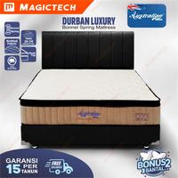 Gambar KASUR SPINGBED AUSTRALIAN PILLO DURBAN LUXURY PLUSH TOP 180 X 200 / 160 X 200 CM KING / QUEEN - Springbed Set, 160X200 dari Magictech Batam undefined 1 Tokopedia