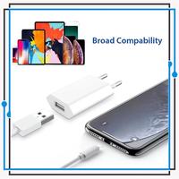 Gambar 5W Adaptor + Kabel Usb Charger Casan Ip Seri 6-6s-6s plus-6plus Fulls dari NextOfficiall undefined 2 Tokopedia