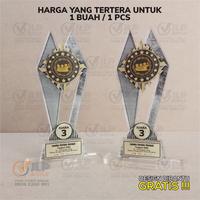 Gambar PIALA CERDAS CERMAT, TROPY CERDAS CERMAT, TROPHY CERDAS CERMAT JLP01 dari JLP Acrylic undefined 3 Tokopedia