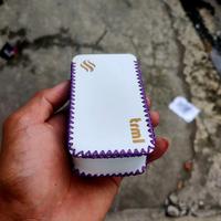 Gambar Leather Sleeve Trml T200 Putih Benang Ungu Motif Logo dari Yayanus undefined 2 Tokopedia