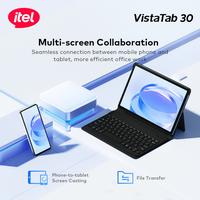 Gambar itel VistaTab 30 Tablet- 4GB+128GB - 11" FHD+ IPS Display Screen - 7000mAh - Dual Speakers- AI Assistant with Learning Center for kid - VisTab 30 dari Best Yude Store undefined 1 Tokopedia