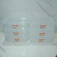 Gambar 6pcs/12pcs Kotak Makanan Trisula 700ml/Kotak Penyimpanan Serbaguna/Kotak Plastik Bingkisan/Kotak Bekal - 6 pcs dari DI BELOKIR PERMANEN 0003 undefined 4 Tokopedia