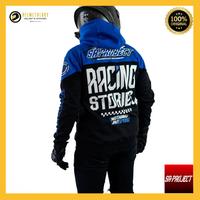 Gambar SR Project Racing Stories Blue Hoodie Casual Jaket Motor Original - S dari HELMETOLOGY Online undefined 2 Tokopedia