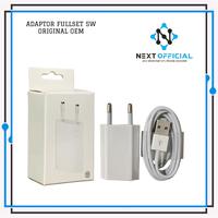 Gambar 5W Adaptor + Kabel Usb Charger Casan Ip Seri 6-6s-6s plus-6plus Fulls dari NextOfficiall undefined 1 Tokopedia