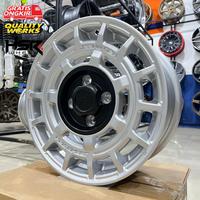 Gambar Velg Rally Look R14 Pelek Mobil HSR Ring 14 Untuk Mobil Corolla,Ferio,Genio,Jazz dari Quality Works HSR Surabaya undefined 4 Tokopedia