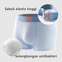 Gambar 4PCS Celana Dalam Boxer Kesehatan Vitalitas Pria/CD Boxer Magnetik Pria/Celana Dalam Terapi Pria - 4PCS, L(40-50KG) dari Little Seven7 Studio undefined 5 Tokopedia