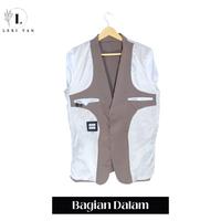 Gambar Jas Warna Coklat Muda Merk Believe (XL) dari Luxe.Suit undefined 3 Tokopedia