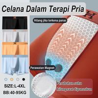 Gambar 4PCS Celana Dalam Boxer Kesehatan Vitalitas Pria/CD Boxer Magnetik Pria/Celana Dalam Terapi Pria - 4PCS, L(40-50KG) dari Little Seven7 Studio undefined 1 Tokopedia
