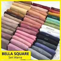 Gambar Hijab Bella Square Premium Anti Letoy | Hijab Kerudung Segi Empat Bella Square 30+ Warna - Navy dari Syarifaholshop_NEW undefined 5 Tokopedia