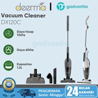 Gambar Deerma DX120C Vacuum Vacum Cleaner Portable Handheld Penyedot Debu Rumah Lantai Mobil 2 in 1 Silent 17kpa 600W - Putih dari GADVENTIA undefined 1 Tokopedia