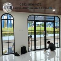Gambar Kusen Pintu Dan Jendela Lengkung Alumunium Custom dari JAYA MITRA ALUMINIUM undefined 2 Tokopedia