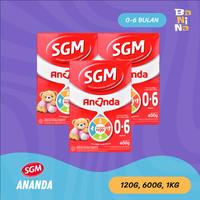 Gambar SGM Ananda 1 (0-6) 120g, 1kg Susu Formula Bayi 0-6 Bulan - 120g dari Banina Mom &amp; Kids Garut undefined 1 Tokopedia