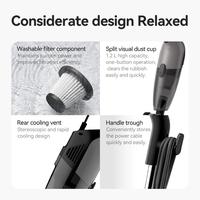 Gambar Deerma DX120C Vacuum Vacum Cleaner Portable Handheld Penyedot Debu Rumah Lantai Mobil 2 in 1 Silent 17kpa 600W - Putih dari GADVENTIA undefined 5 Tokopedia