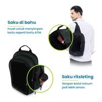Gambar TORCH Latr Office Bundle Crossbody Bag Tas Selempang Ipad Tablet Laptop Keychain Gantungan Kunci Dompet STNK - Only Bag, Black dari Torch.id undefined 5 Tokopedia