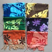 Gambar [ TERMURAH ] Pakaian wanita kamen sarung kain pantai motif daun dan bunga bali oleh oleh khas bali souvenir bali - Hijau dari anomancollection undefined 2 Tokopedia