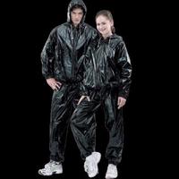 Gambar HOT SALE !! Baju Sauna Suit Jogging Olahraga / Olahraga Keringat Penurun Berat Badan Pria Wanita Perempuan Satu Set Baju Dan Celana / Sauna Suit Pembakar Lemak / Baju Sauna Suit Siken Pembakar Lemak / Jaket Sauna Suit Pembakar Lemak / Sauna Suit Jogging - Hitam, M dari SpeedsGYM undefined 4 Tokopedia