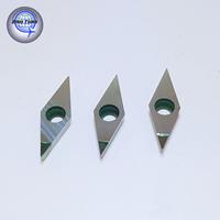 Gambar Insert PCD Diamond VCGT160402 Mata pisau bubut Alumunium kinclong VCGT16 VCMT16 04 Bekas dari benuateknik34 undefined 1 Tokopedia