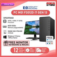 Gambar HP PC DESKTOP M01 F3012D CORE I7 13700 16GB 512GB+1TB HDD W11+OHS 21.5" +FREE MONITOR V22 - WINDOWS 11 HOME dari ROGS STORE undefined 1 Tokopedia