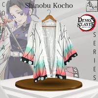 Gambar KOIMONO Kostum Kimono Haori Outer Cardigan Jepang Cosplay Demon Slayer / Kimetsu no Yaiba (Tanjiro Kamando, Nezuko Kamando, Zenitsu Agatsuma, Giyu Tomioka, Shinobu Kocho, Kyoujuro Rengoku, Obanai Iguro) - Giyu Tomioka, L dari TOKO EKAMBI 9 undefined 5 Tokopedia