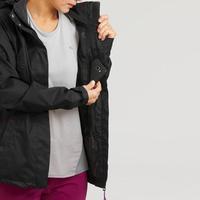 Gambar Decathlon Quechua Jaket Gunung Wanita MH100 Waterproof Hitam 8493469 - XS dari ddstoree 54 undefined 5 Tokopedia