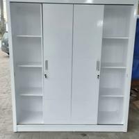 Gambar Lemari pakaian 4 pintu cabinet lemari kayu plywood cat duco melamic dari GAUHAN STORE undefined 4 Tokopedia