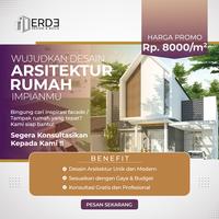Gambar Gambar Desain Arsitektur Denah dan Tampak Facade Rumah Kost Kontrakan - PAKET 1 dari ERDE Design & Build undefined 1 Tokopedia