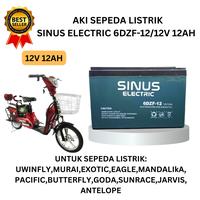 Gambar Aki Sepeda Listrik Uwinfly,Murai,Exotic,Mandalika,Pacific, Sinus Electric 6DZF-12 dari warung.aki undefined 1 Tokopedia