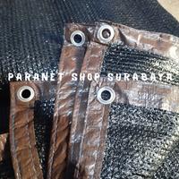 Gambar Paranet 90% Hitam Jaring Sunshade Net Ukuran 1,5x5 & 1,5x6 Dilengkapi Lis Dan Ring Mata Ayam Untuk Perlindungan Tanaman Dan Kebun - 1,5x5 dari PARANET FUN SHOP undefined 2 Tokopedia