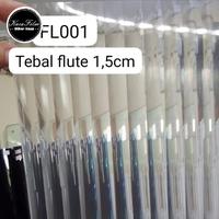Gambar METERAN Lebar152 stiker kaca sandblast flute/moru clear viral - FL002 dari Stikerin.co undefined 4 Tokopedia