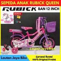 Gambar Sepeda Anak 12,16,18 Genio QUEEN terbaru 2023 - Pink hijau, 18 dari Toko Sepeda Lautan Jaya_NEW undefined 2 Tokopedia