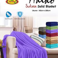 Gambar Selimut Bulu Polos Akiko 160x200 Tanpa Tas dari funcollection90 undefined 1 Tokopedia