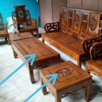 Gambar Kursi Jati 3 meja 4 Kursi dari demishops123 undefined 1 Tokopedia