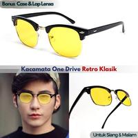 Gambar Kacamata Lensa Kuning Retro Sunglasses One Drive Untuk Mengemudi Night Driving Vision Siang Dan Malam Frame Hitam Klasik dari Passion Eyeglass undefined 1 Tokopedia
