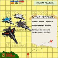 Gambar MAINAN PESAWAT JET PULL BACK dari TOKO MELIPAT undefined 2 Tokopedia